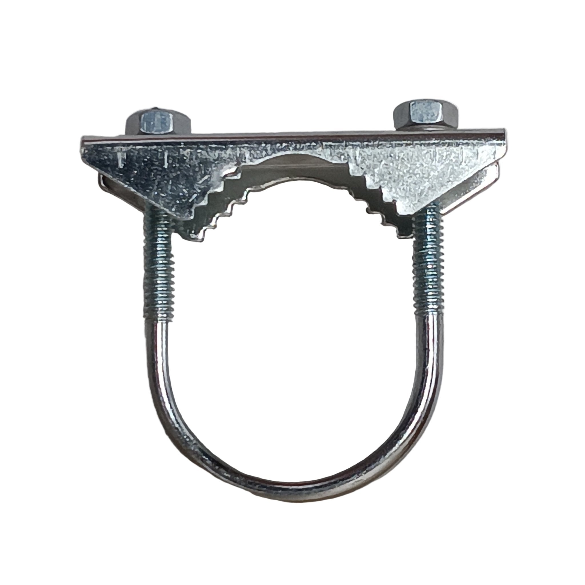 1 5/8" U Bolt Mast Clamp w V Jaw 2 Pc - The Satellite Shop