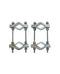 1.5" to 3.5" OD Heavy Duty Pipe to Pipe Clamps, QTY 2 (PV - BC - 30 - 10) - The Satellite Shop