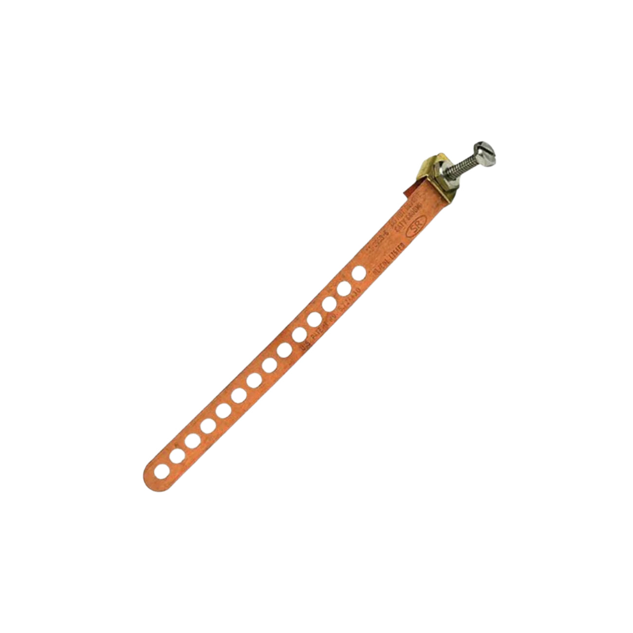 6″ Copper Ground Strap, UL/CUL listed – Senior Electronics SI - 0958 - 6 - The Satellite Shop