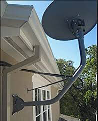 DIRECTV 2" OD Under-Eave Antenna Mount with Support Braces (SLMTUEP)