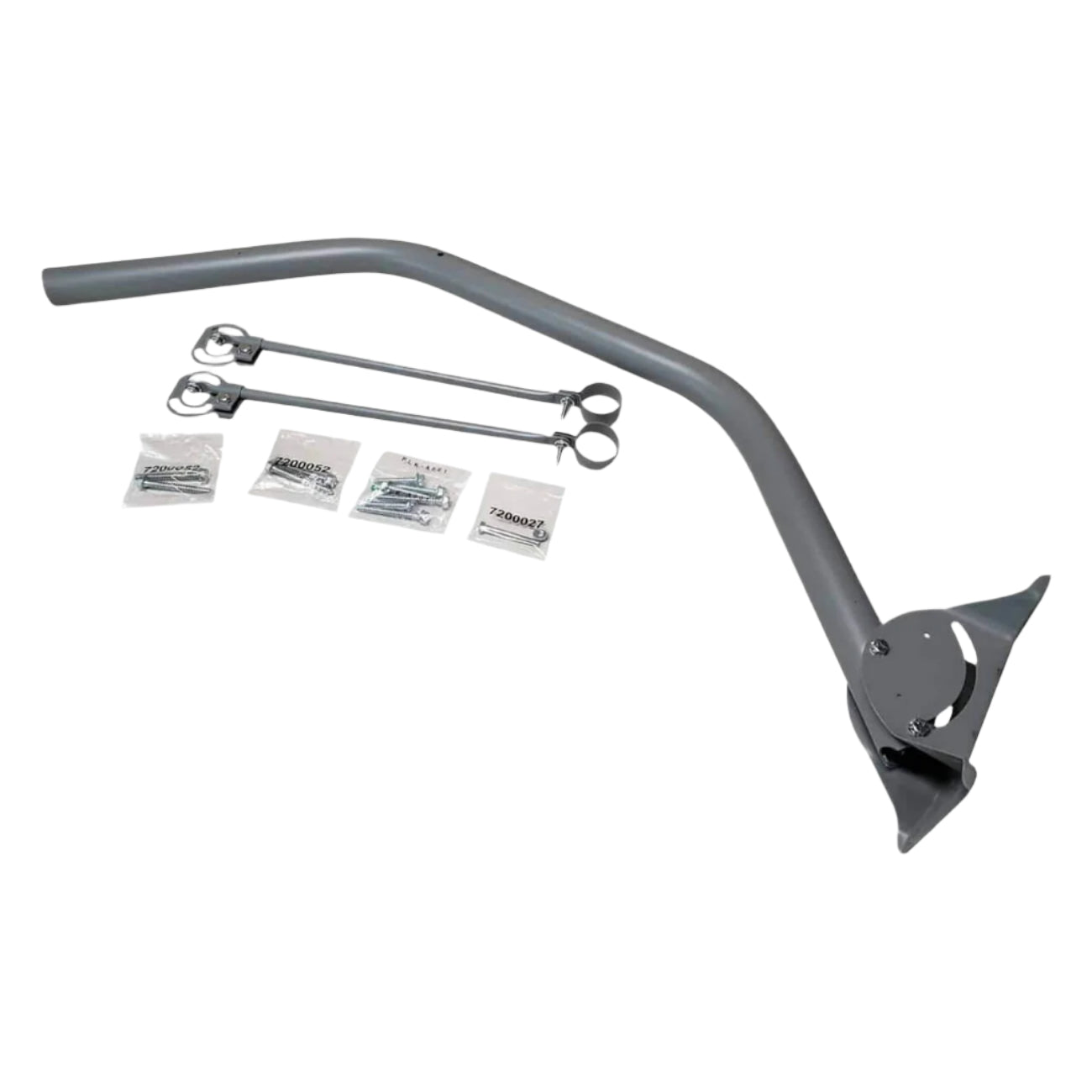 DIRECTV 2" OD Under - Eave Antenna Mount with Support Braces - The Satellite Shop