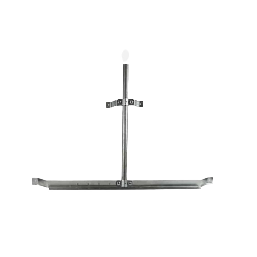 EZ Mount 45" - 60" Wide Adjustable Eave Mount for 1 1/4" to 2" OD Mast (EZ31) - The Satellite Shop