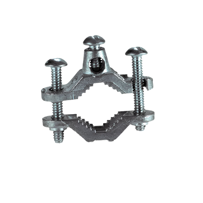 Ground Clamp, 2 piece fits 1/2 - 1(UL) - The Satellite Shop