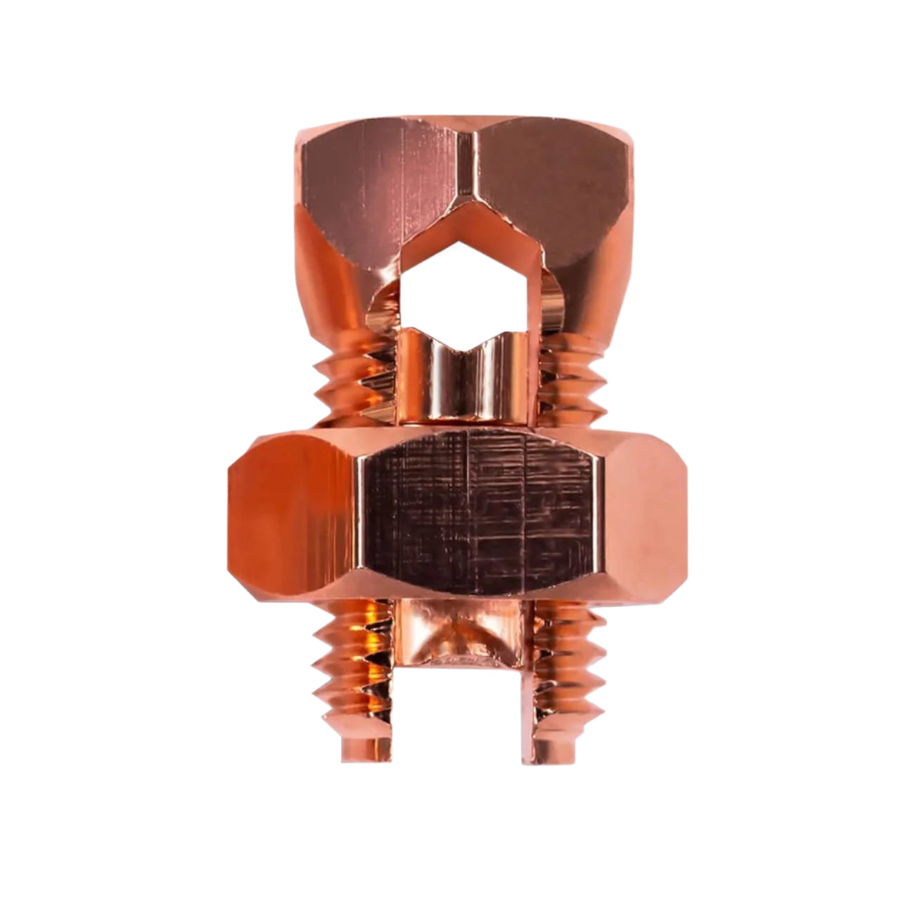 Perfect Vision SB4UL Number 4 Brass Split Bolt, UL, Directv approved - The Satellite Shop