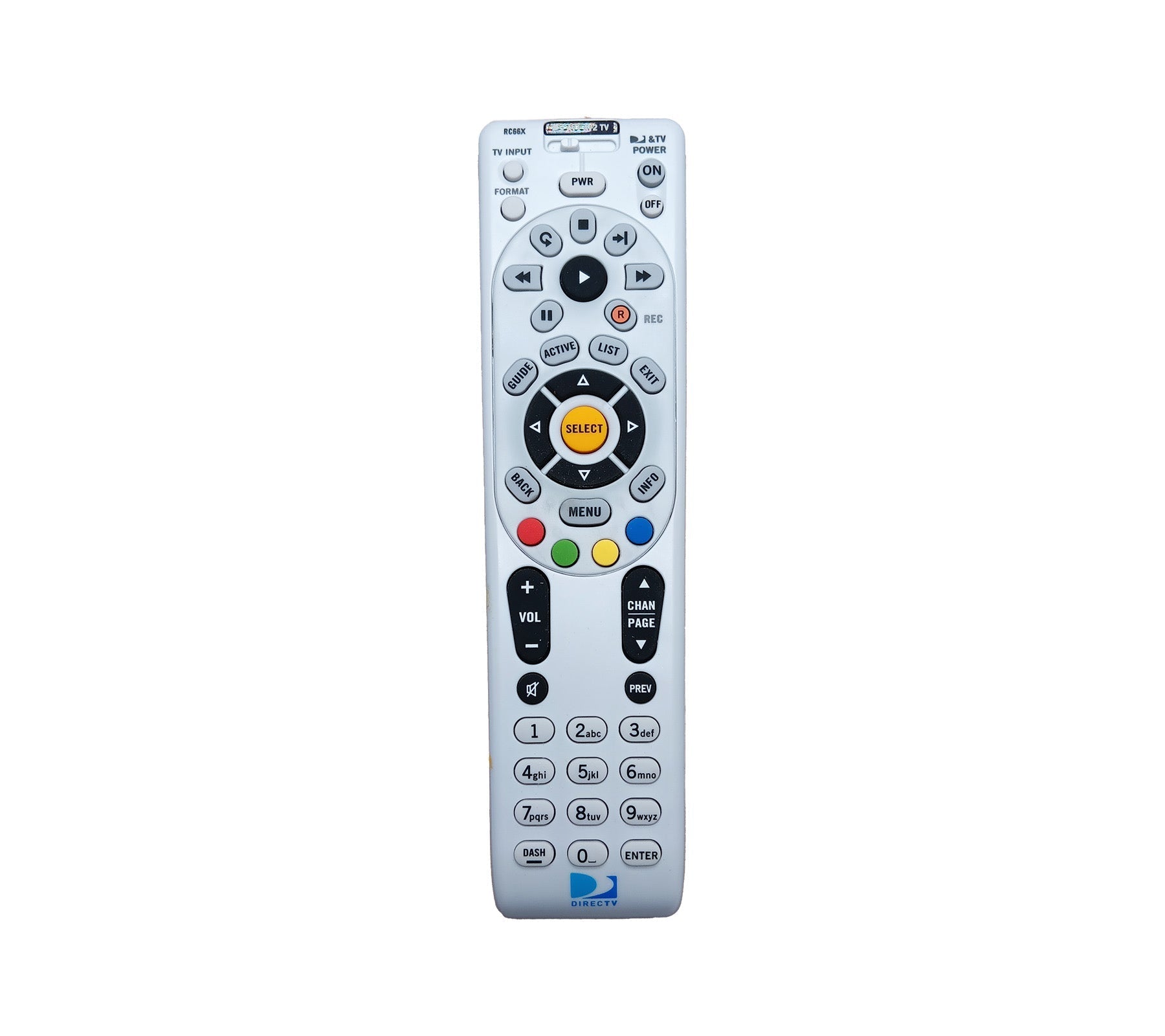 DirecTV RC66X IR Remote Control - The Satellite Shop