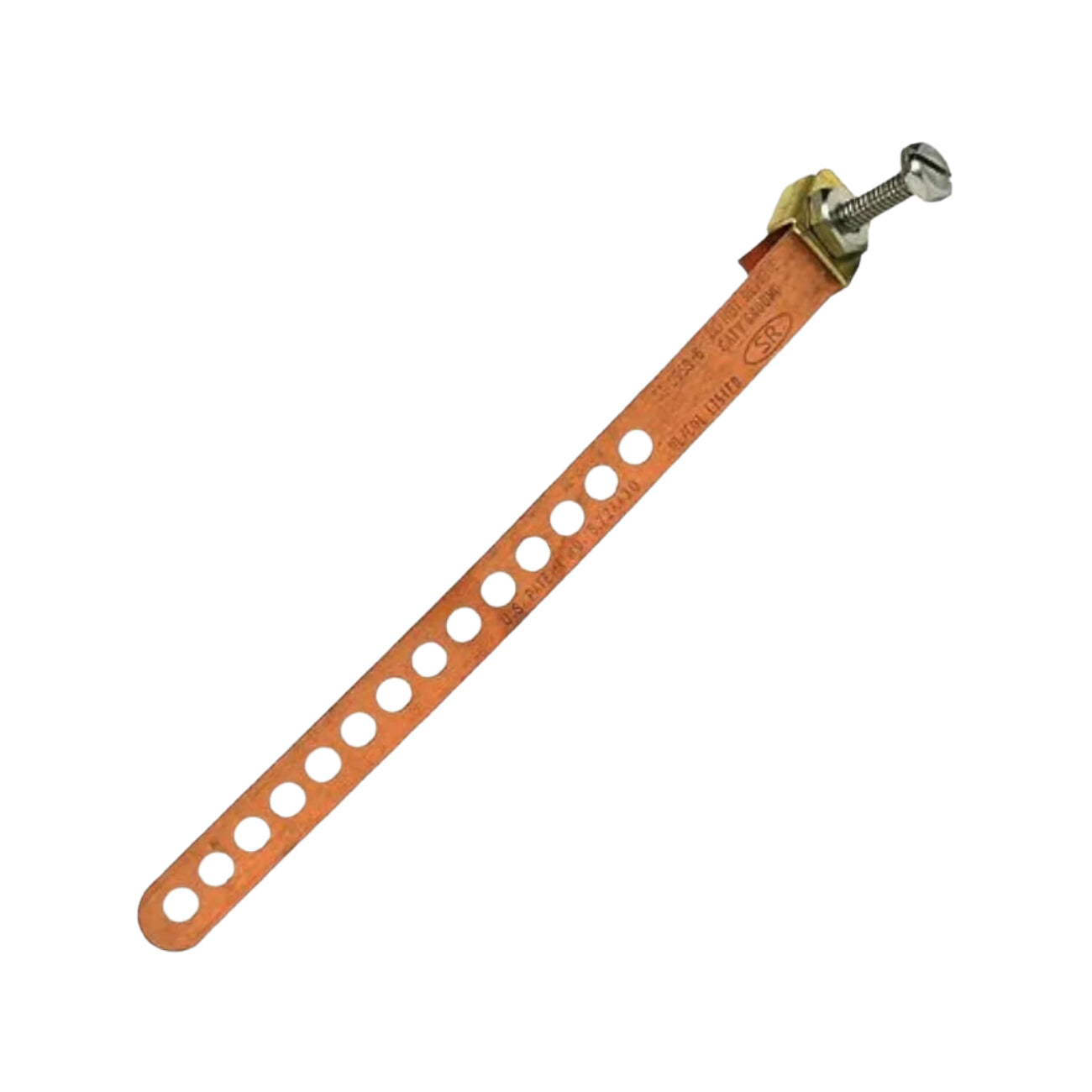 12″ Copper Ground Strap, UL/CUL listed – Senior Electronics (SI - 0958 - 12) - The Satellite Shop