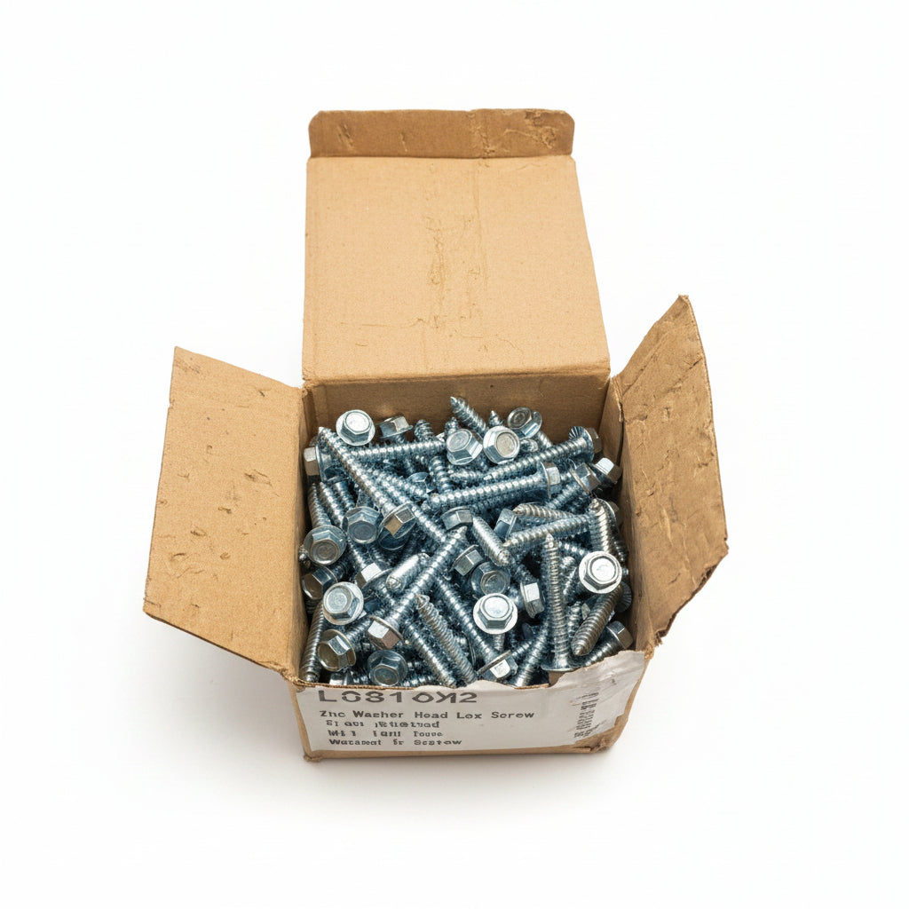 5/16 x 2" Hex Washer Head Lag Screws – Heavy-Duty