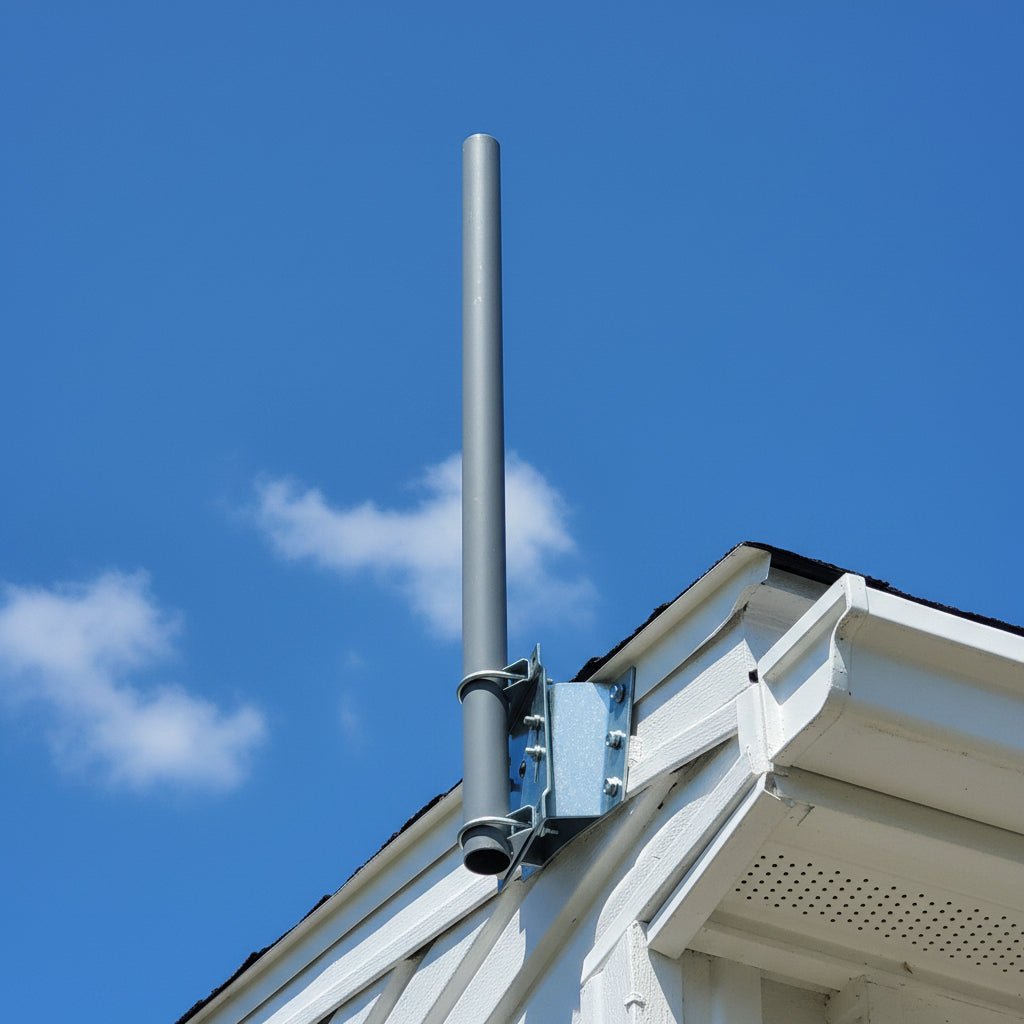 36" heavy-duty V2 eave mount. Upgradeable to Gen 3, 4, Mini. - The Satellite Shop