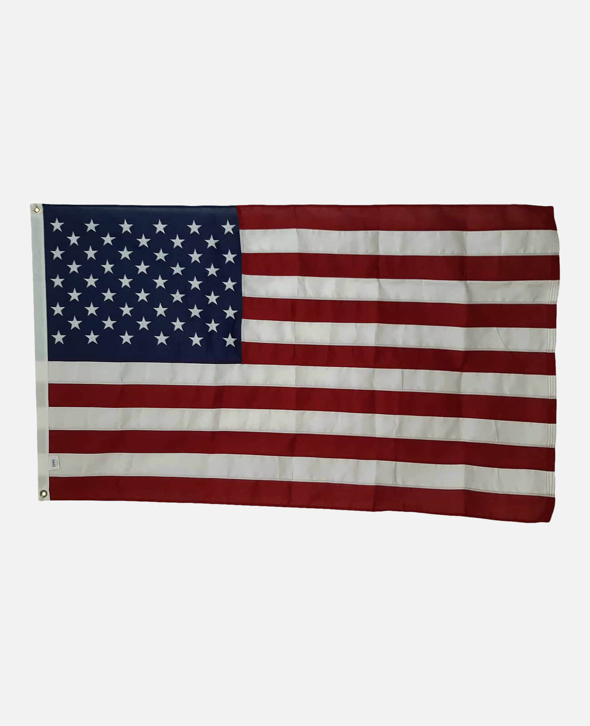 3’x5′ US AMERICAN FLAG Polyester (Embroidered Stars & Sewn Stripes) Outdoor , High Wind - The Satellite Shop