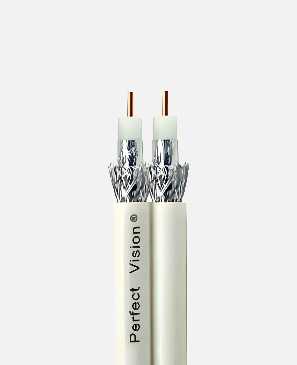 500’ White Dual RG6 Coaxial Cable, Directv Approved (CB2W06DSCR0 - 05) - The Satellite Shop