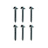 5/16 x 2 inch Hex Washer Head Lag Screws Bolts - The Satellite Shop