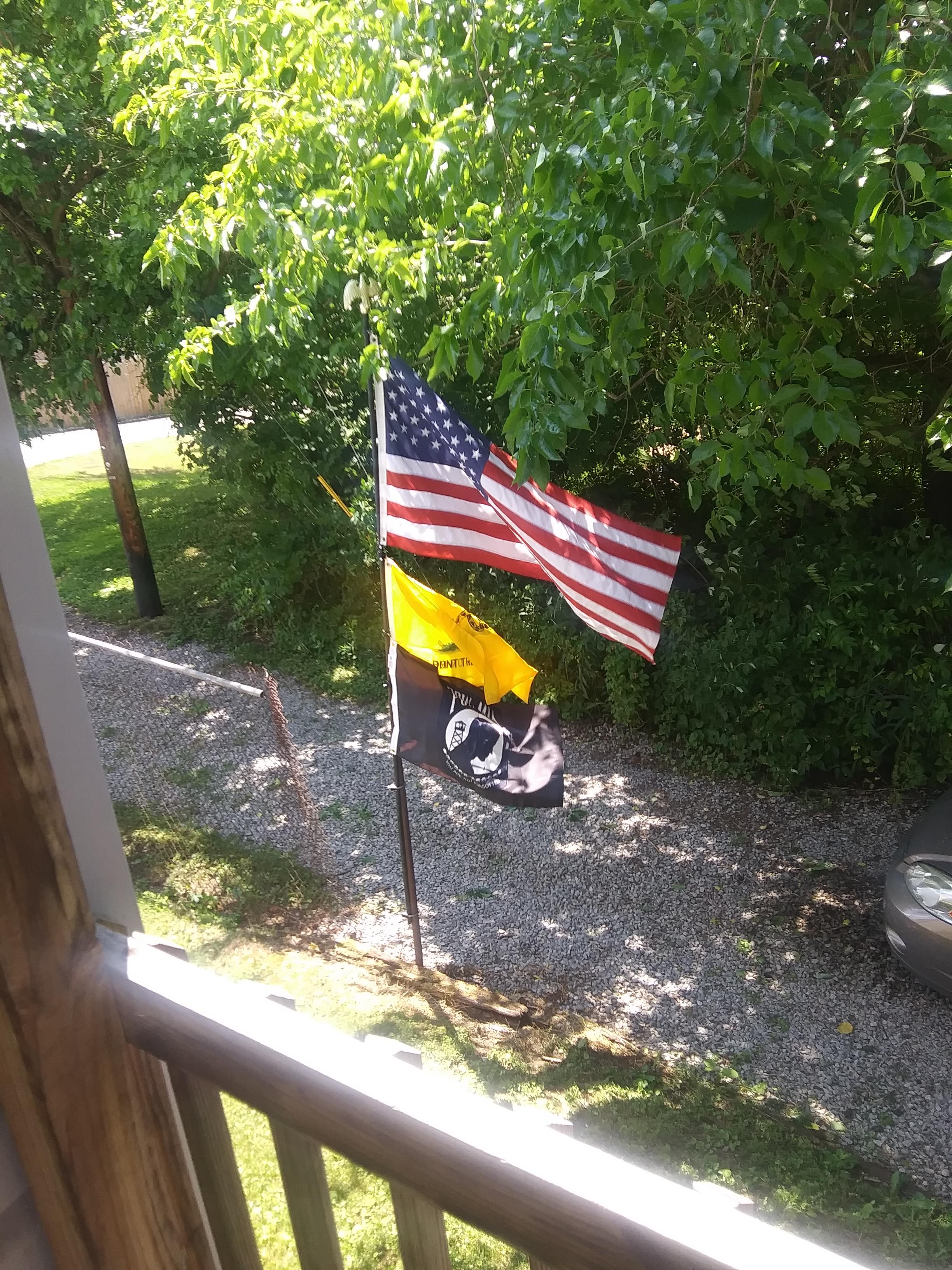 POW/MIA Double Face Nylon Flag with Grommets – 5 Sizes