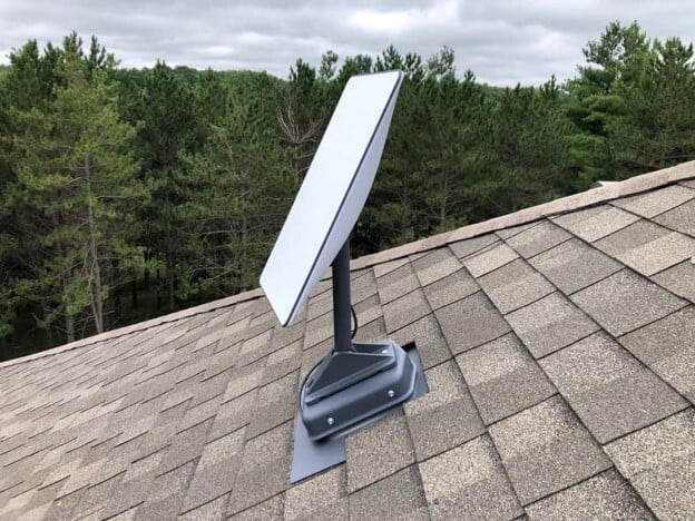 Commdeck Antenna Mounting System, Black (Commdeck 0170 BLK) - The Satellite Shop