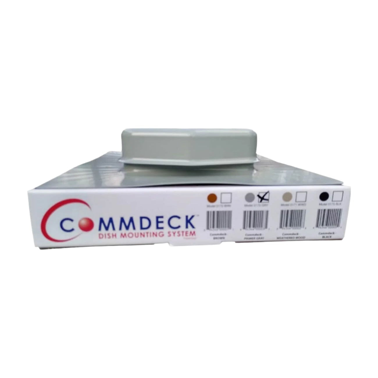 Commdeck Antenna Mounting System, Primer Grey (Model 0173 GRY) - The Satellite Shop