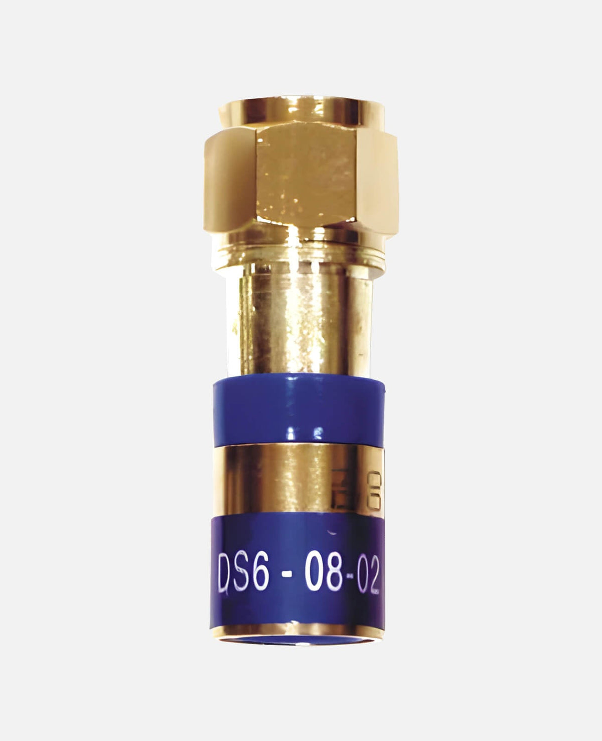 Connector, Digicon S Series RG6 - Blue. (bag of 100) - The Satellite Shop