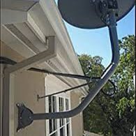 DIRECTV 2" OD Under - Eave Antenna Mount with Support Braces - The Satellite Shop