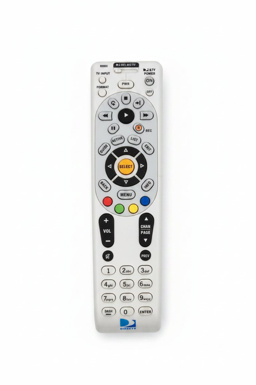 DirecTV RC66RX RF Remote - HR24/44/54/55, Genie, R15-R22 - The Satellite Shop