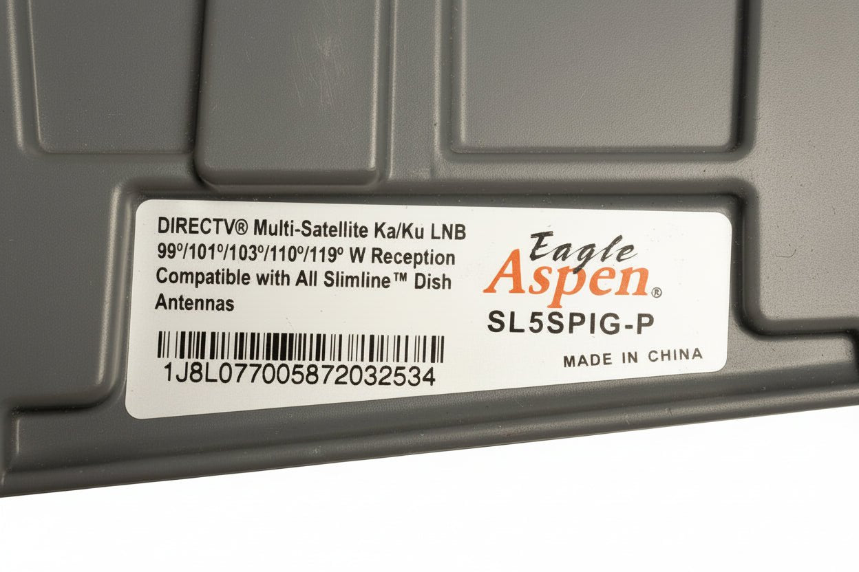 DIRECTV SWM 5 LNB - Receives 5 Satellites (99°, 101°, 103°, 110°, 119°) - The Satellite Shop