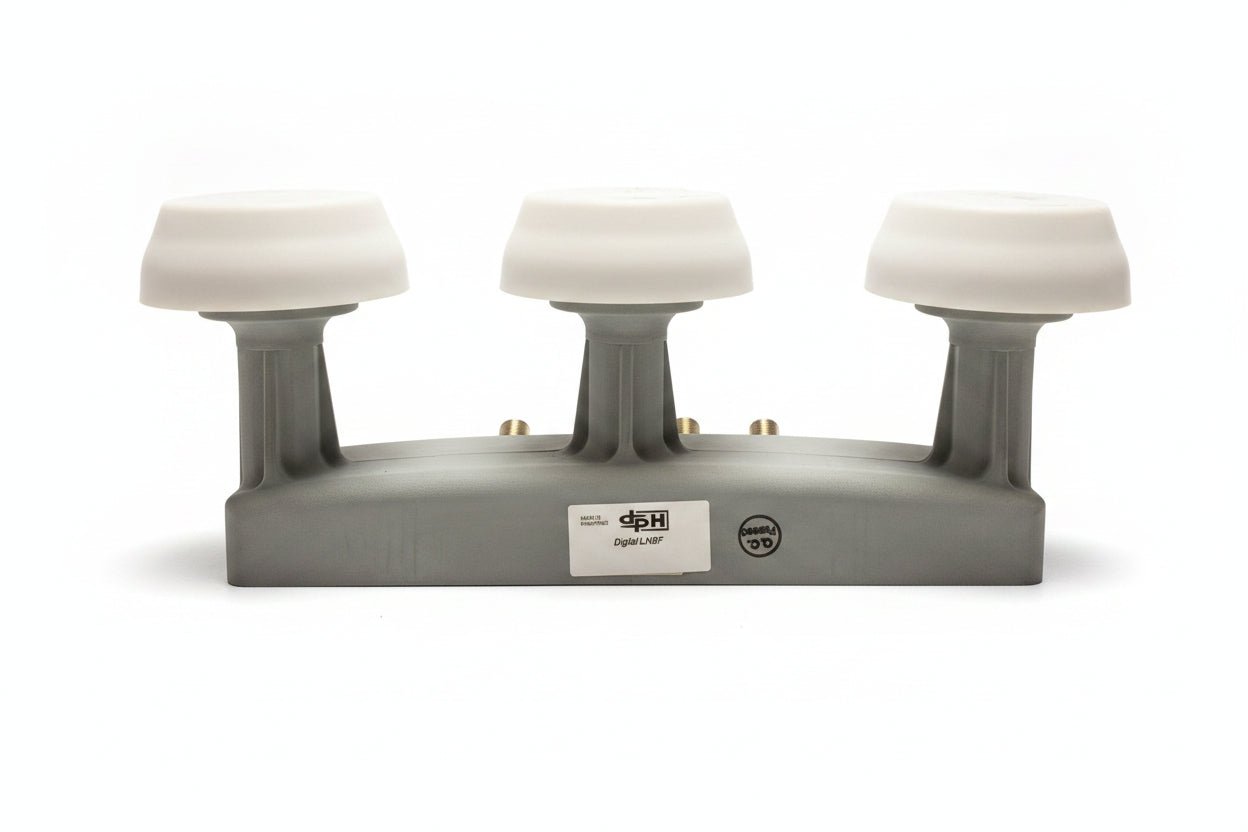 DISH NETWORK 1000.2 DISHPRO SLIMLINE HYBRID TRIPLE LNBF REMAN - The Satellite Shop