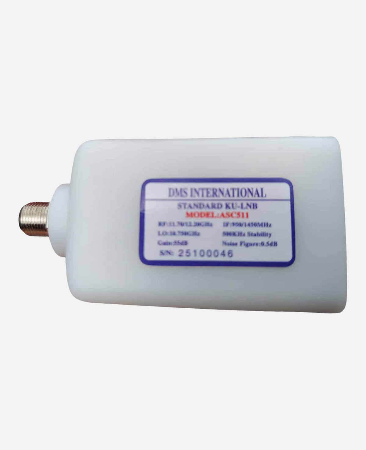 DMSI ASC511 500KHz High Stability Ku Band LNB (ASC511) - The Satellite Shop