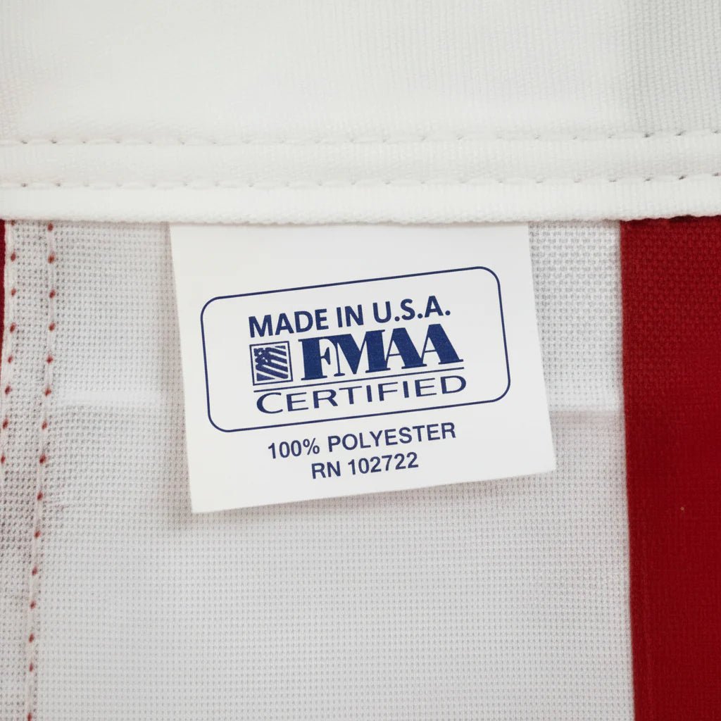 Heavy Duty Polyester US Flags – 5 Sizes – Brass Grommets – USA Made - The Satellite Shop