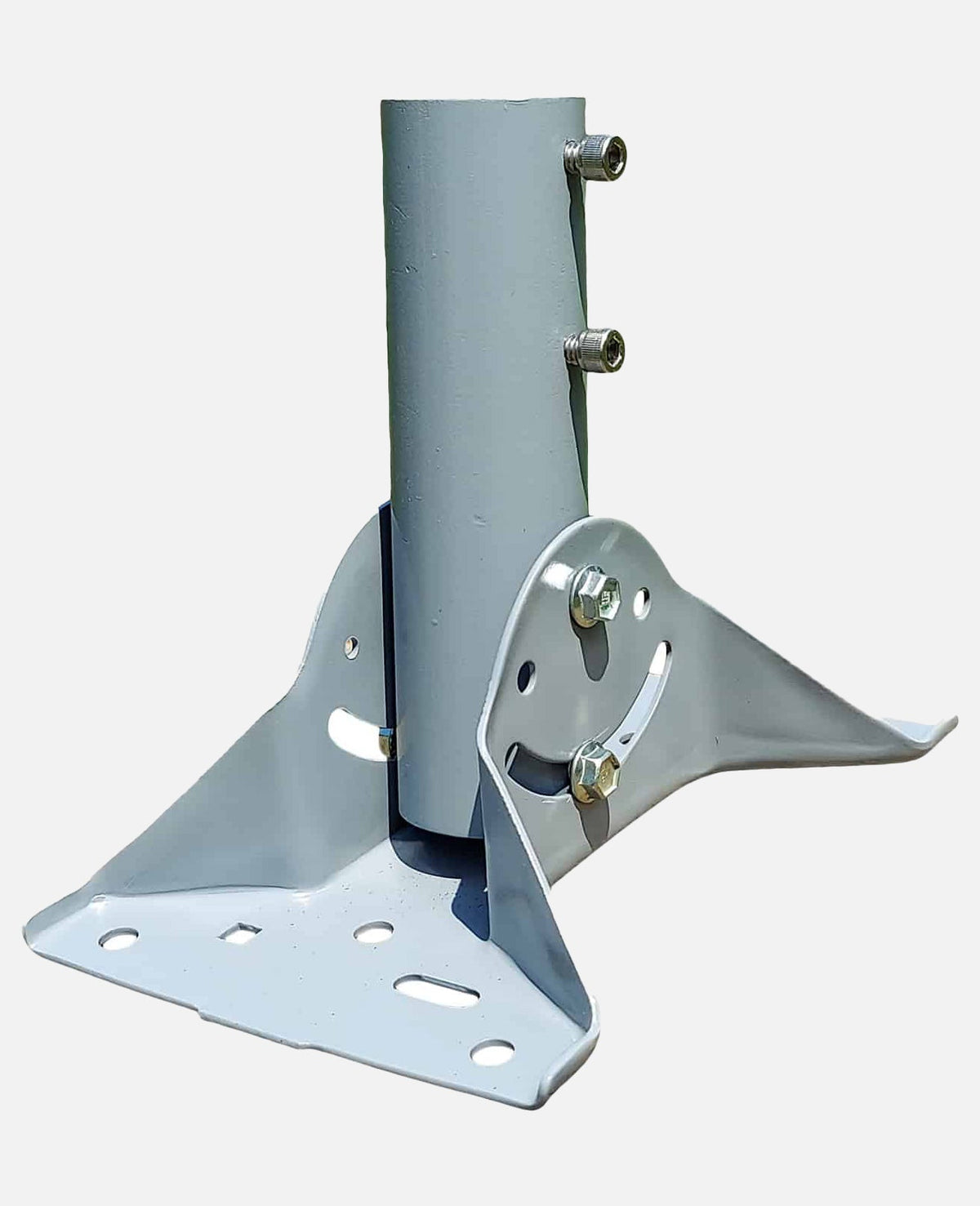 Low Profile 6" Starlink Roof Mount w Swivling Foot for V2 Square Dish - The Satellite Shop