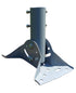 Low Profile 6" Starlink Roof Mount w Swivling Foot for V2 Square Dish - The Satellite Shop