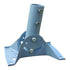 Low Profile 6" Starlink Roof Mount w Swivling Foot for V2 Square Dish - The Satellite Shop