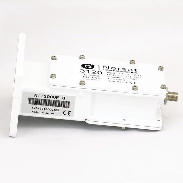 Norsat 3120 C - Band LNB, PLL, ±25 kHz F Type Connectors (NORS - 3520) - The Satellite Shop