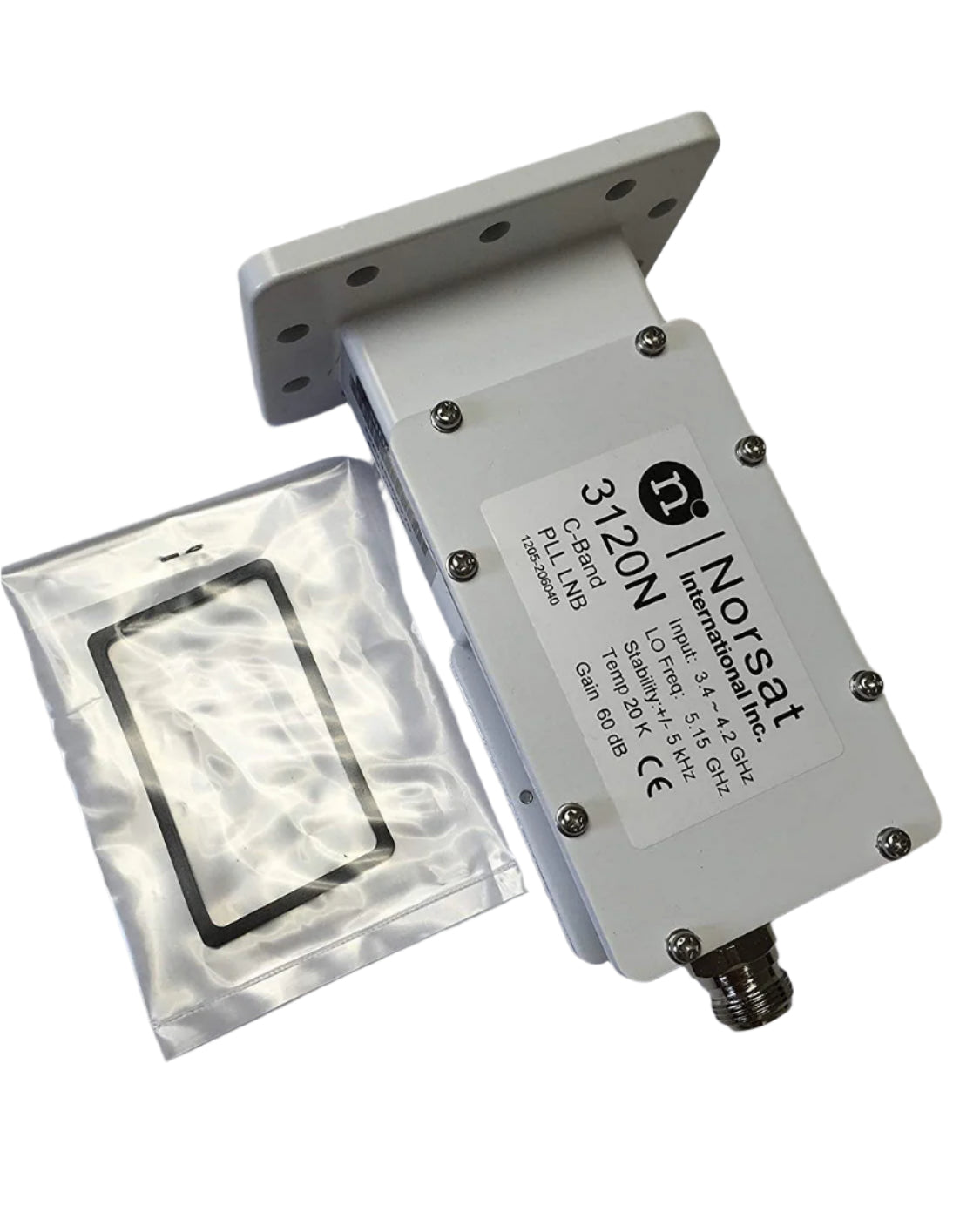 Norsat 3120N C - Band LNB, PLL, ±5 kHz N Type Connectors (3120N) - The Satellite Shop