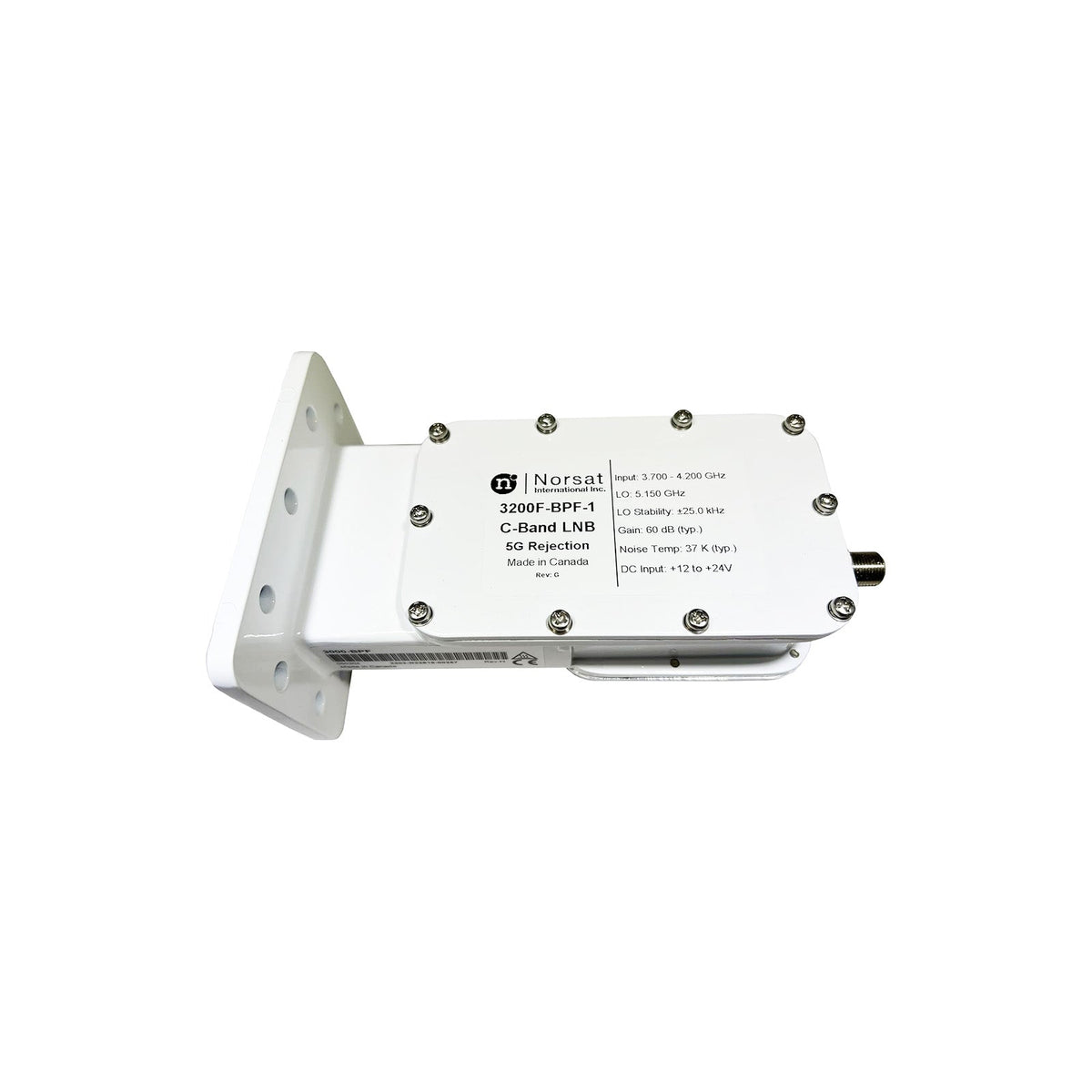 Norsat 3200F - BPF - 6 C - Band LNB 5G Rejection - The Satellite Shop