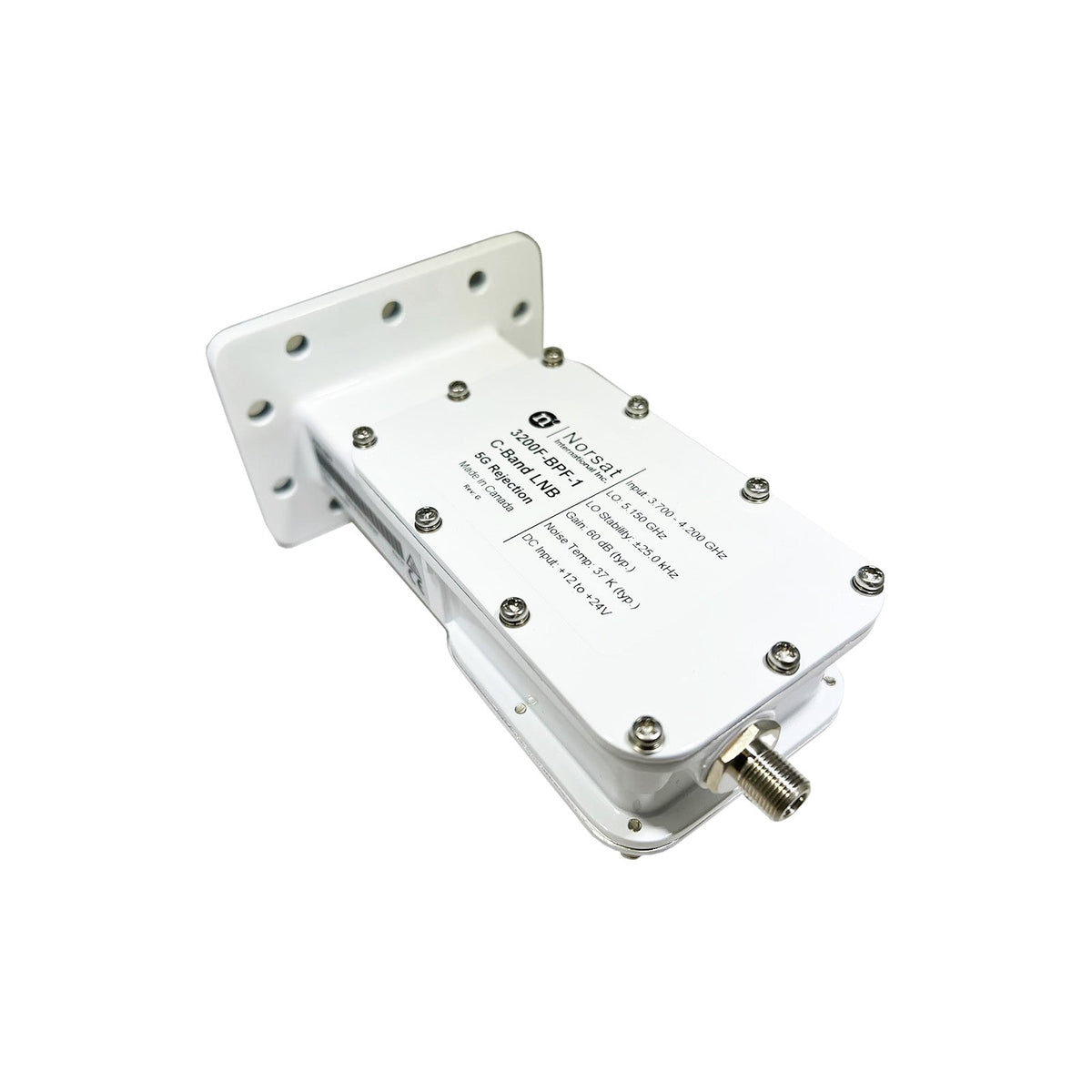 Norsat 3200F - BPF - 6 C - Band LNB 5G Rejection - The Satellite Shop