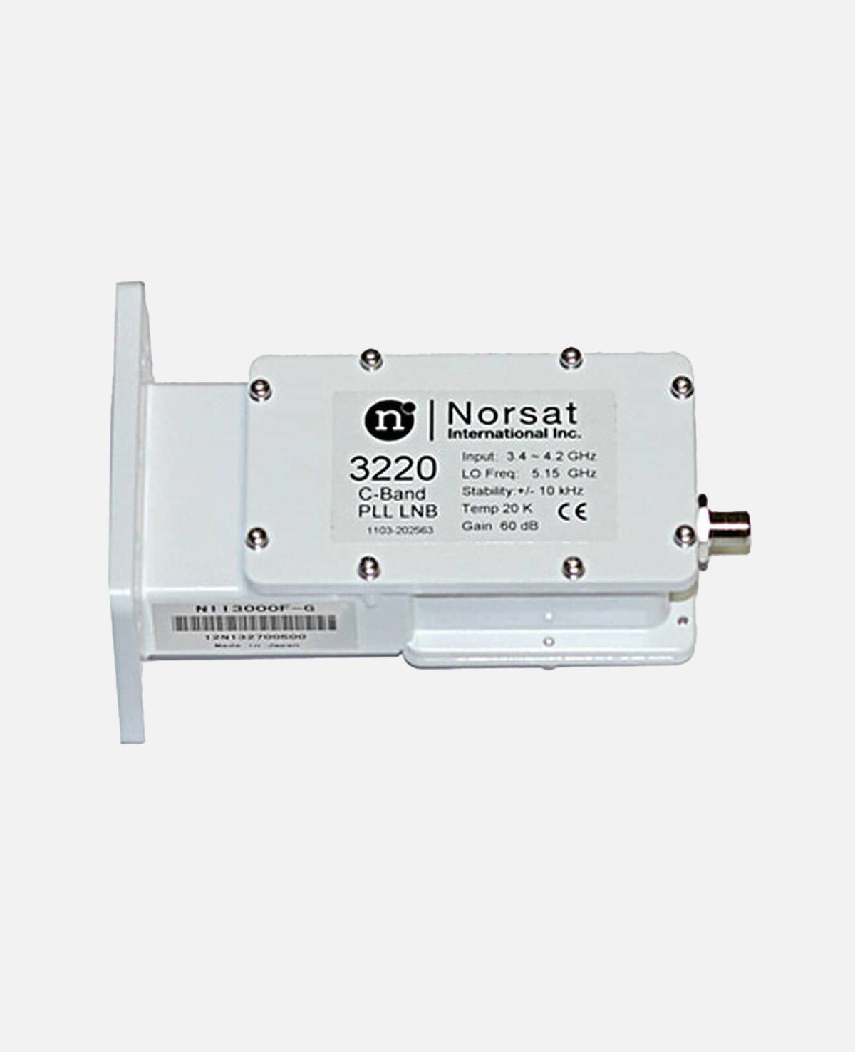 Norsat 3220 C - Band LNB, HIGH STABILITY, PLL +/ - 10 KHZ - The Satellite Shop