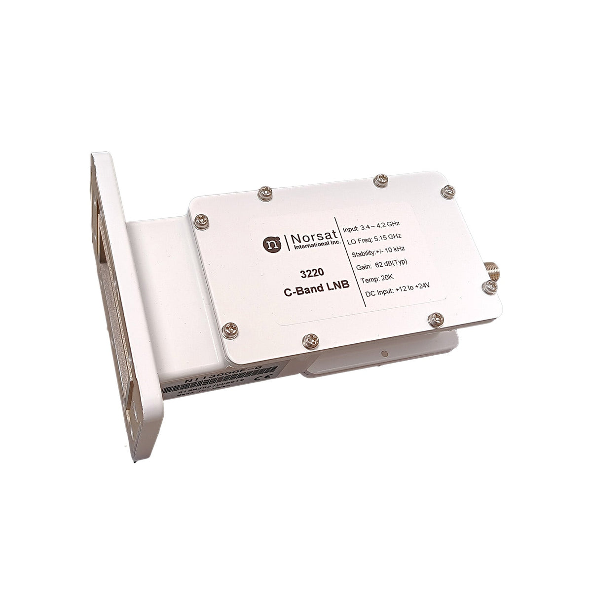 Norsat 3220 C - Band LNB, HIGH STABILITY, PLL +/ - 10 KHZ - The Satellite Shop