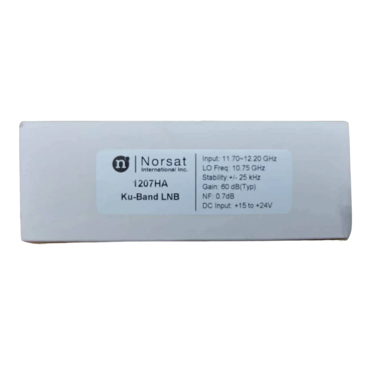 NORSAT LNB, KU - BAND +/ - 25 KHz, PLL (1207HA) - The Satellite Shop