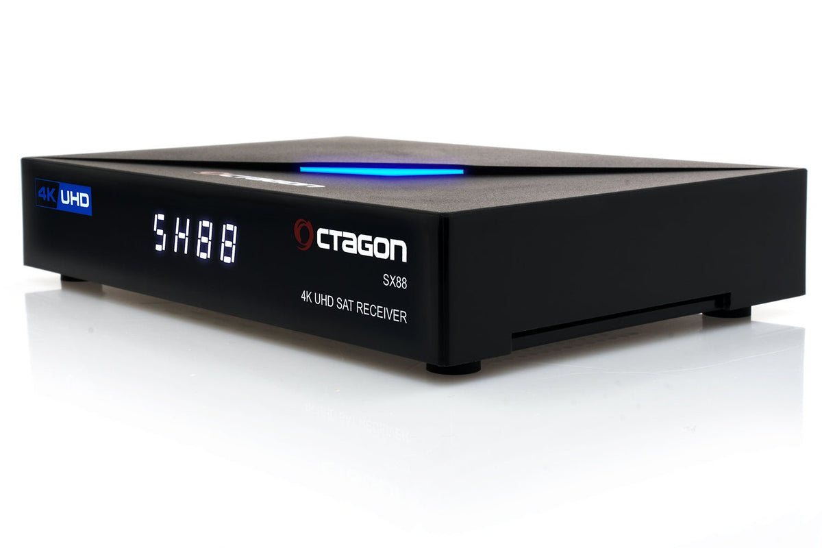 OCTAGON SX88 SE 4K UHD H.265 HD S2 + IP Satellite Receiver - The Satellite Shop