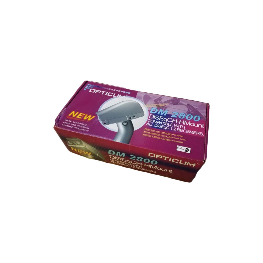 Opticum DM2800 Diseqc H - H Satellite Dish Motor and Mount - The Satellite Shop
