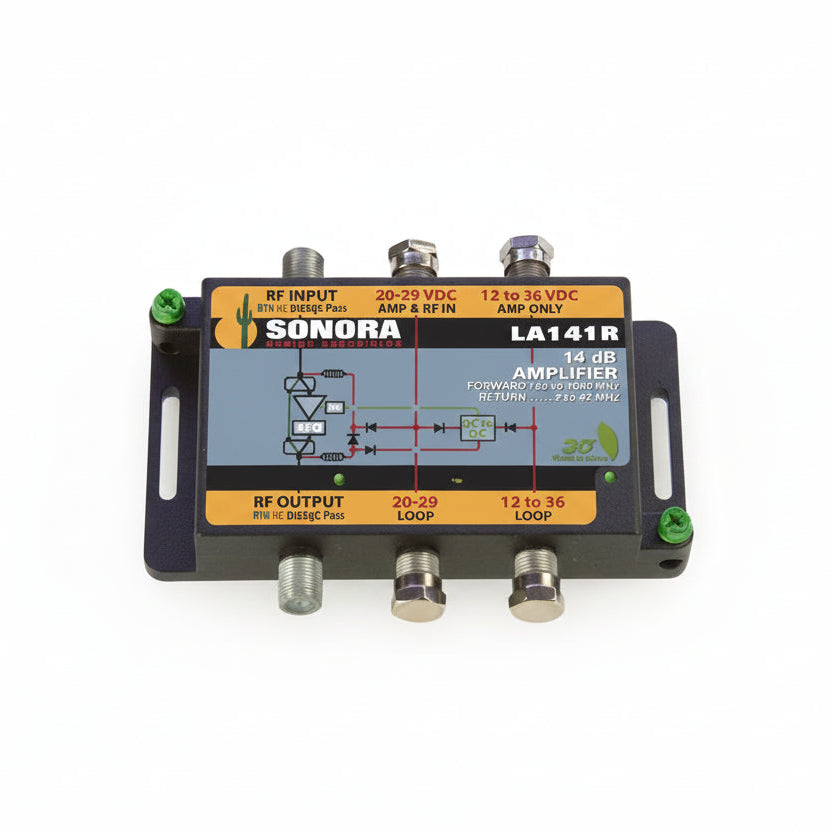 Sonora LA141R-T 14dB SWM Line Amp with 12V Power Supply