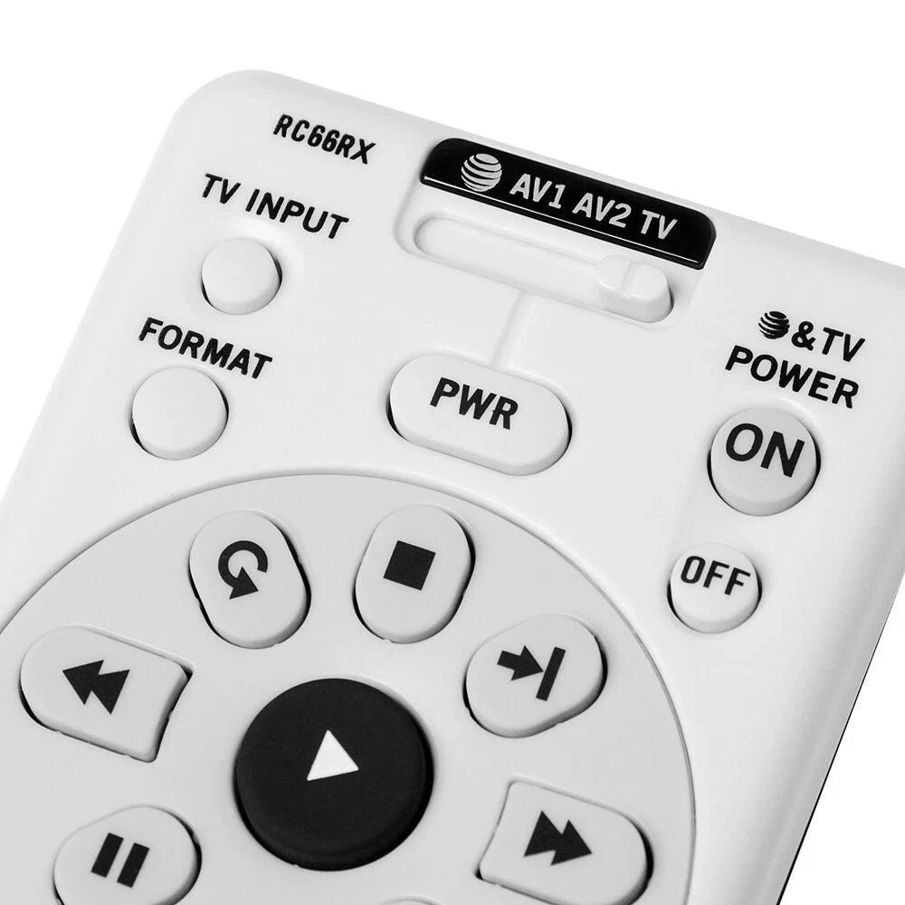 DirecTV RC66RX RF Remote | HR24/44/54/55, Genie, R15/16/22, D12-15
