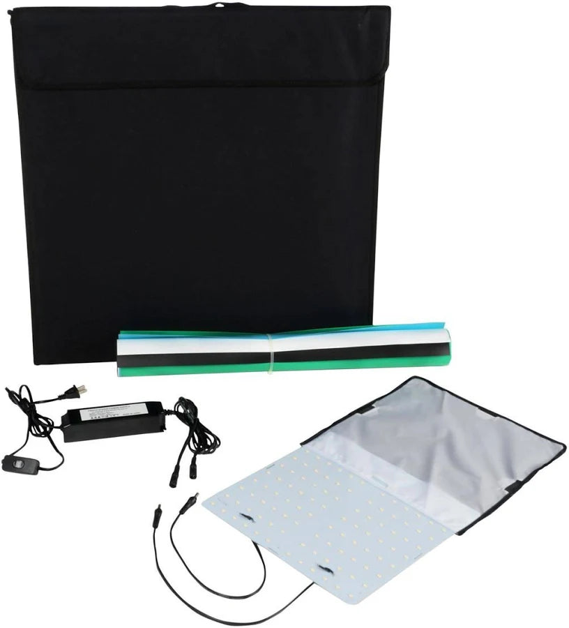 40cm Photo Box Studio Kit – 72W 5500K LED