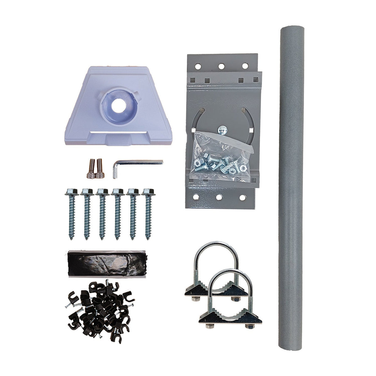 Starlink Gen 3 and 4 2 ft Eave Mount Kit - The Satellite Shop