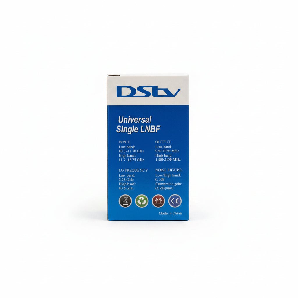 Universal Single FTA KU Band LNBF, 0.1dB — 3-Year Warranty - The Satellite Shop