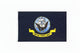 US Navy Flag - 2 Sizes, All - Weather Polyester with Grommets - The Satellite Shop