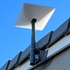 V2 Starlink Eave Mount Kit w Mast, Mounting Hardware - The Satellite Shop
